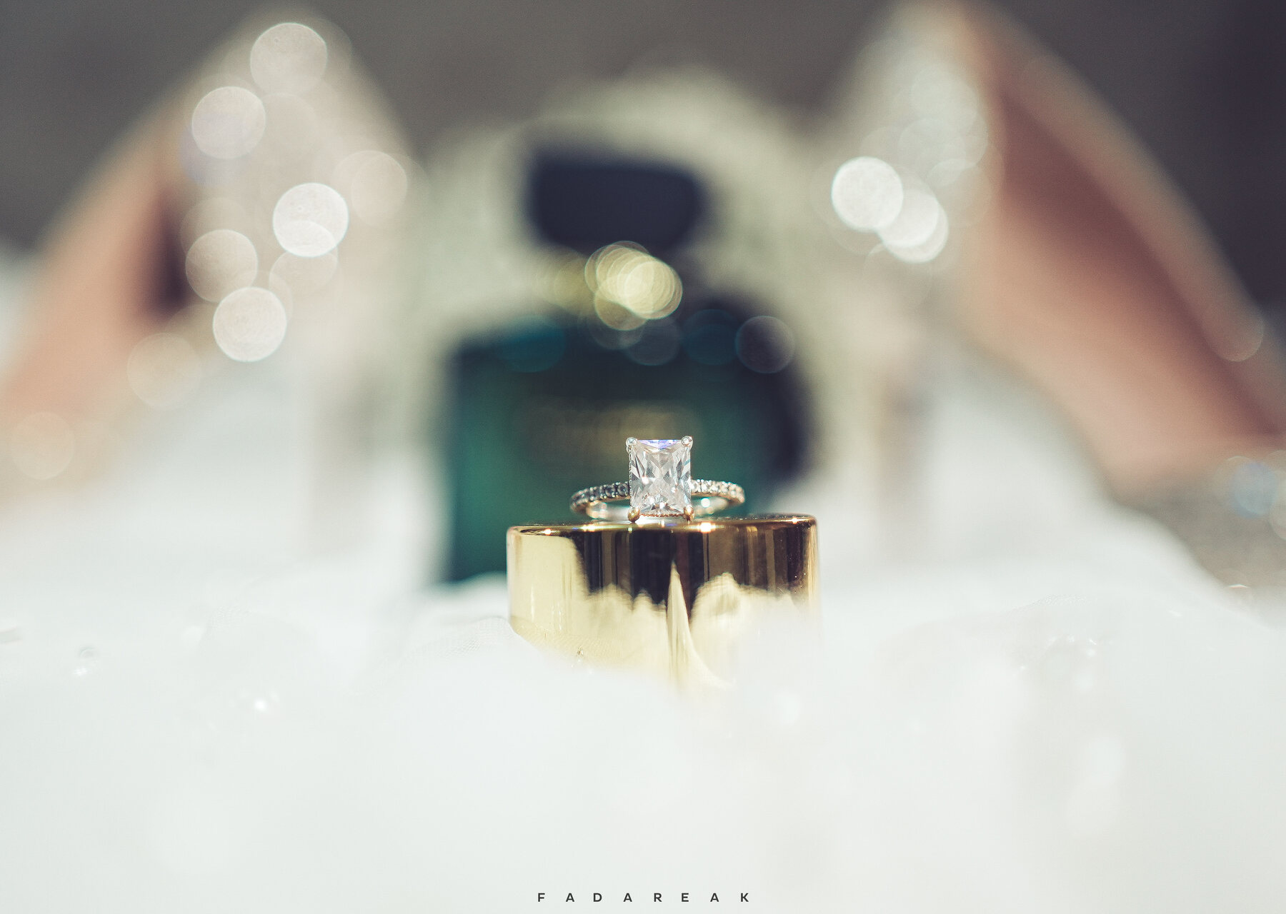 Wedding ring detail
