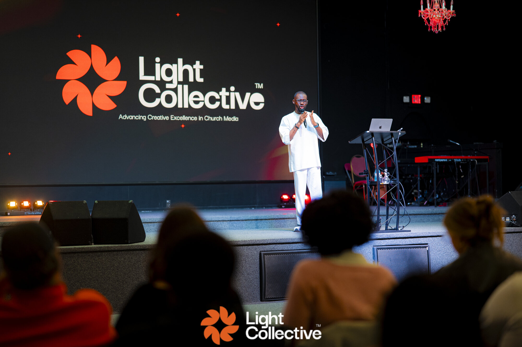 Fadareak on stage at Light Collective 2026