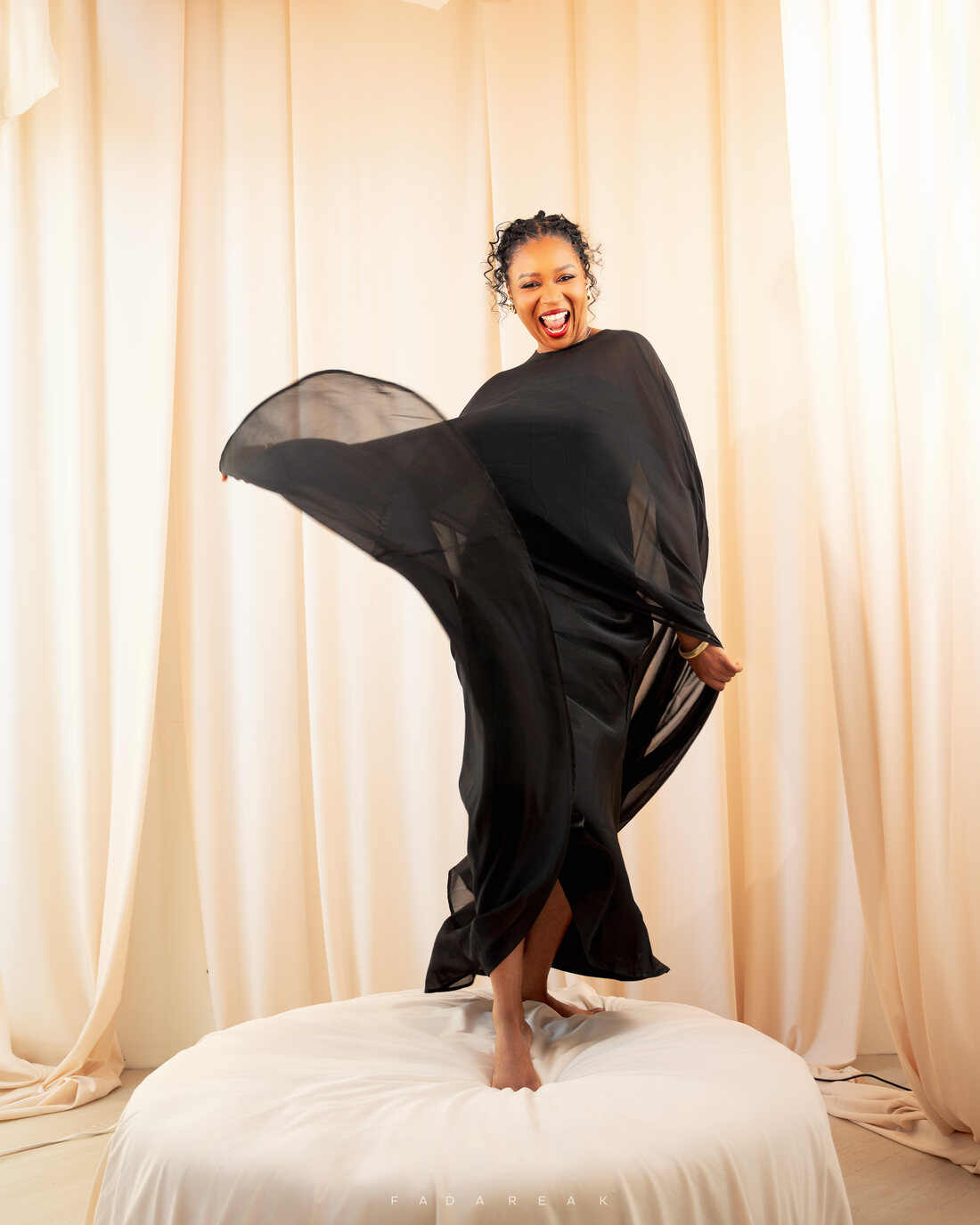 Studio portrait of Inioluwa Bankole by Fadareak Photography